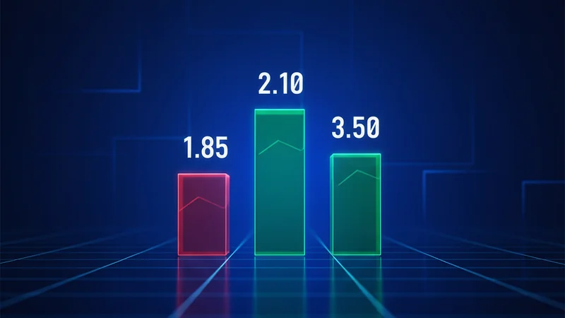 Asian Handicap odds chart and betting data visualisation on blue background